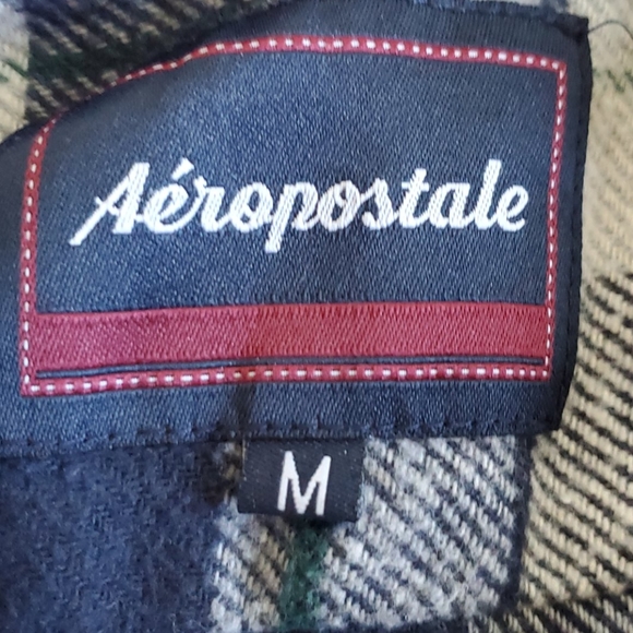 Aeropostale button up flannel - Picture 2 of 3